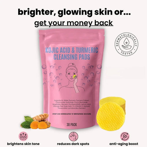 Freforest®Kojic Acid Turmeric Cleansing Pads
