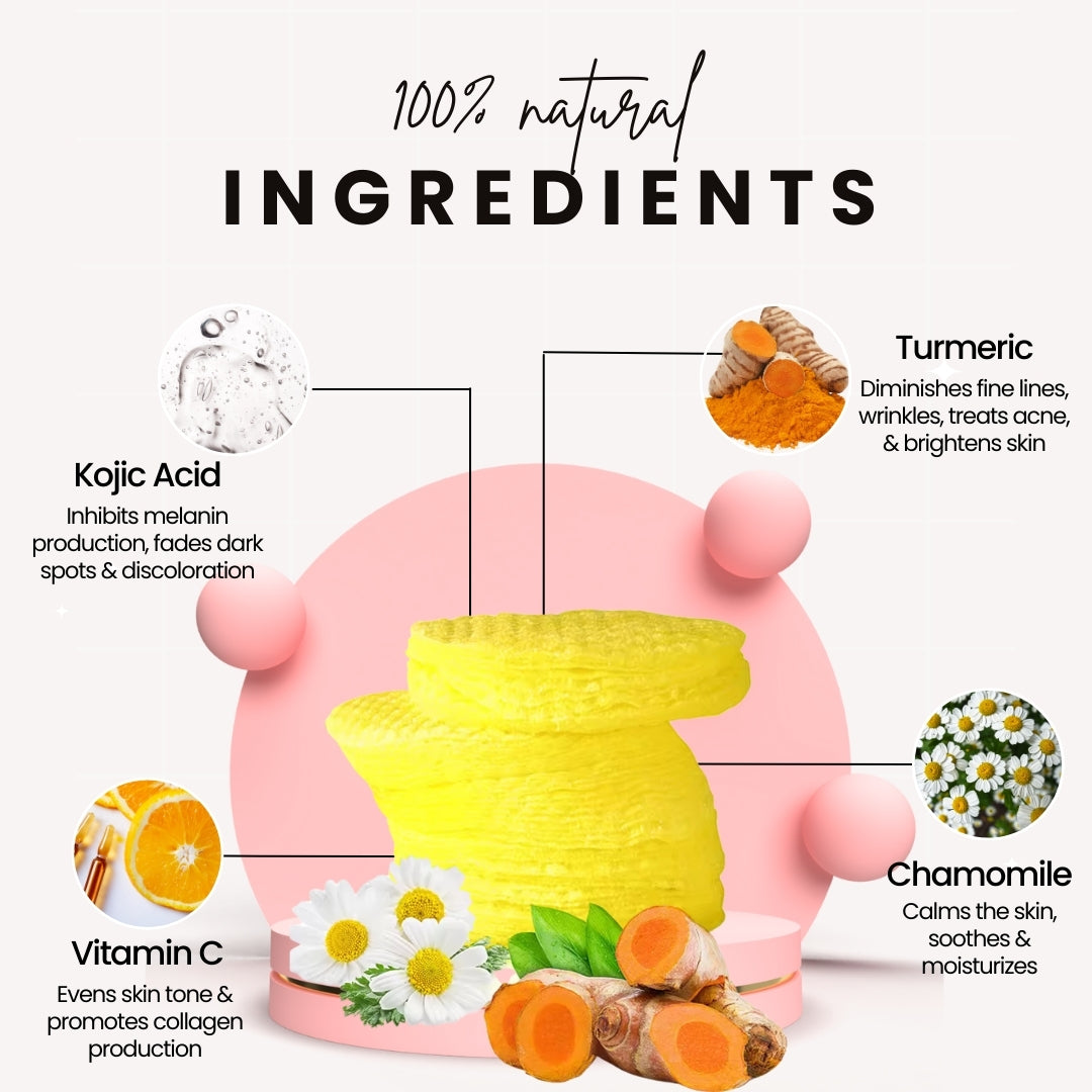 Freforest®Kojic Acid Turmeric Cleansing Pads